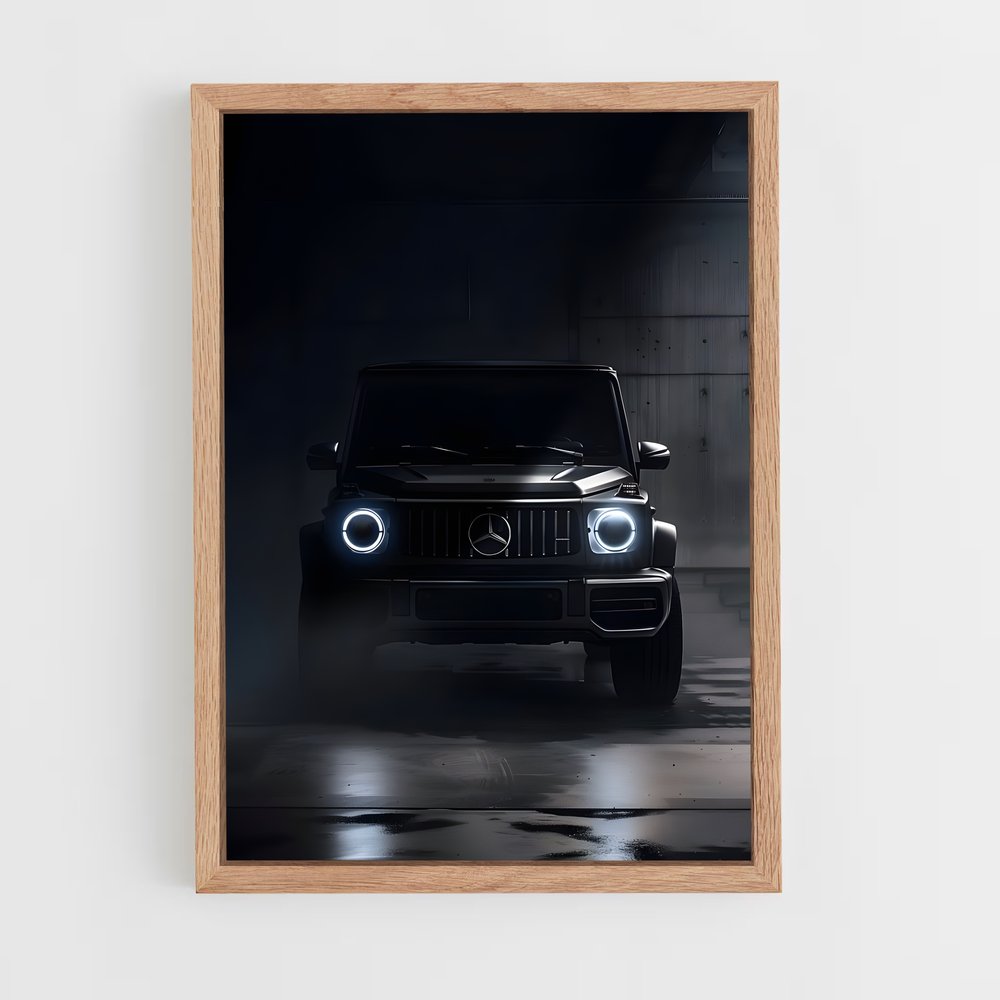 Poster GLE Mystique – affiche Mercedes (vue 4)